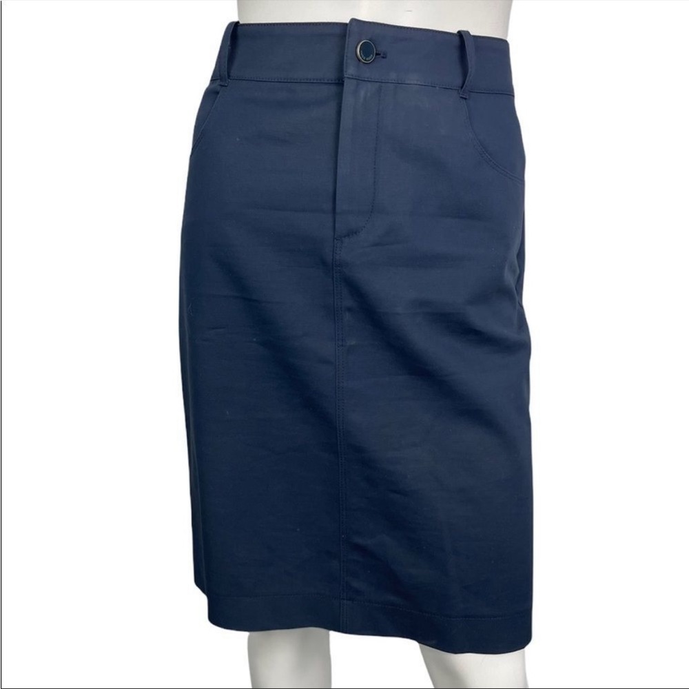 Hugo Boss blue pencil skirt